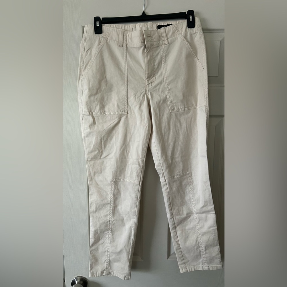 Cotton Cream Pants